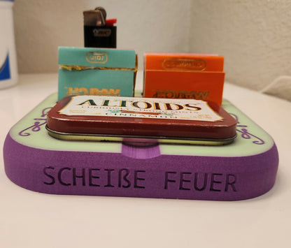 Scheisse Feuer matchbook station