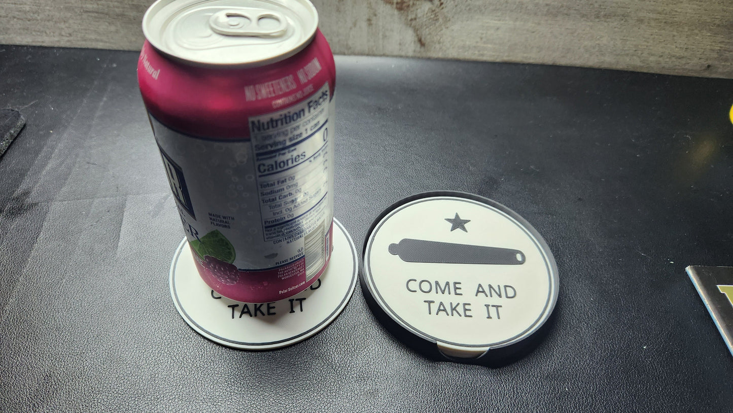 Come And Take It Coaster Set